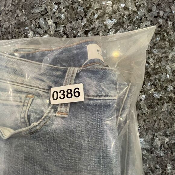 Pistola Distressed Skinny Jeans Med-High Rise Light Wash Women’s Size 28 - Picture 7 of 8